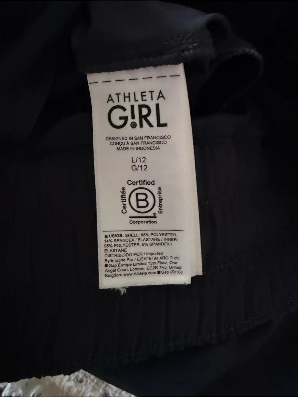 Athleta Girl Run Free 2.5